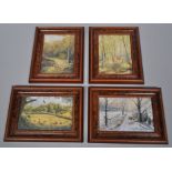 A set of four sporting prints after P.F.