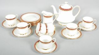 A Royal Albert/Paragon 'Holyrood' tea set (23 pieces including teapot)