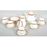 A Royal Albert/Paragon 'Holyrood' tea set (23 pieces including teapot)