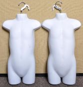 Two children's torsos