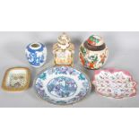 A collection of Chinese and oriental porcelain,