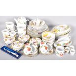 A large collection of assorted Royal Worcester Evesham dinnerware