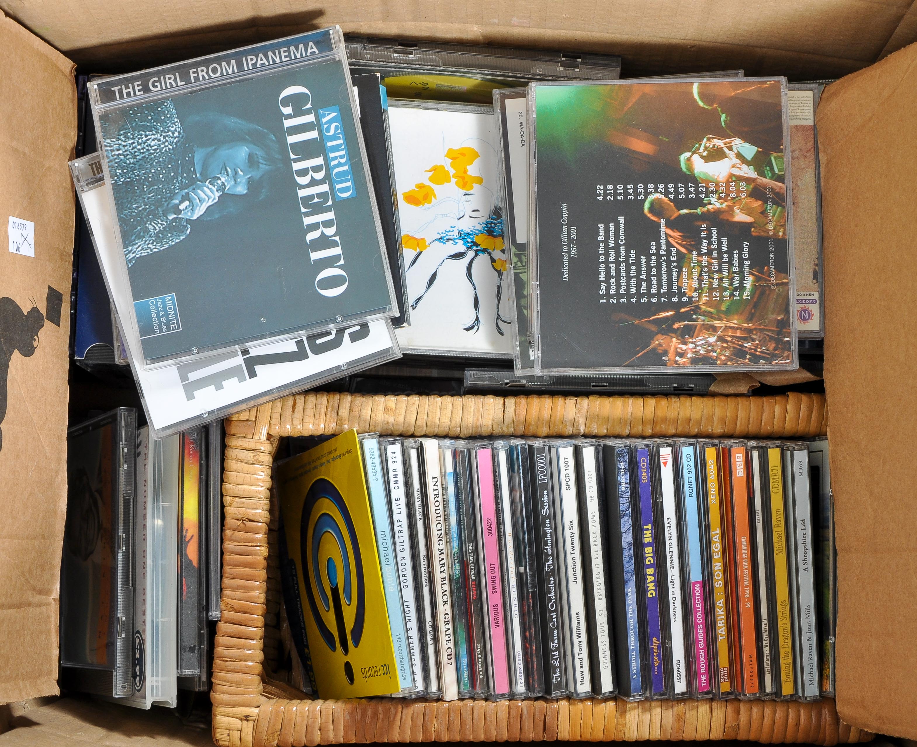 A collection of assorted of cds
