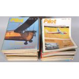 A collection of pilot magazines