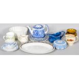 A group of Portmeirion china together with a Grimwade's jelly mould and other ceramics