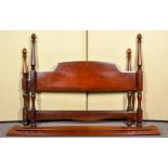 A 20th century Stag minstrel bed frame. Measures; 150cm x 128cm wide.