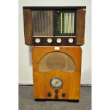 An early Deco style radio by Derwent and one by Kolster Brandes England