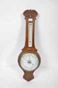 An oak barometer