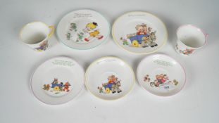 A group of Mabel Lucie Attwell tea china