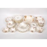 A Grosvenor china part tea-set consisting of twelve plates and saucers,