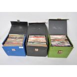 Two boxes of 45rpm single records