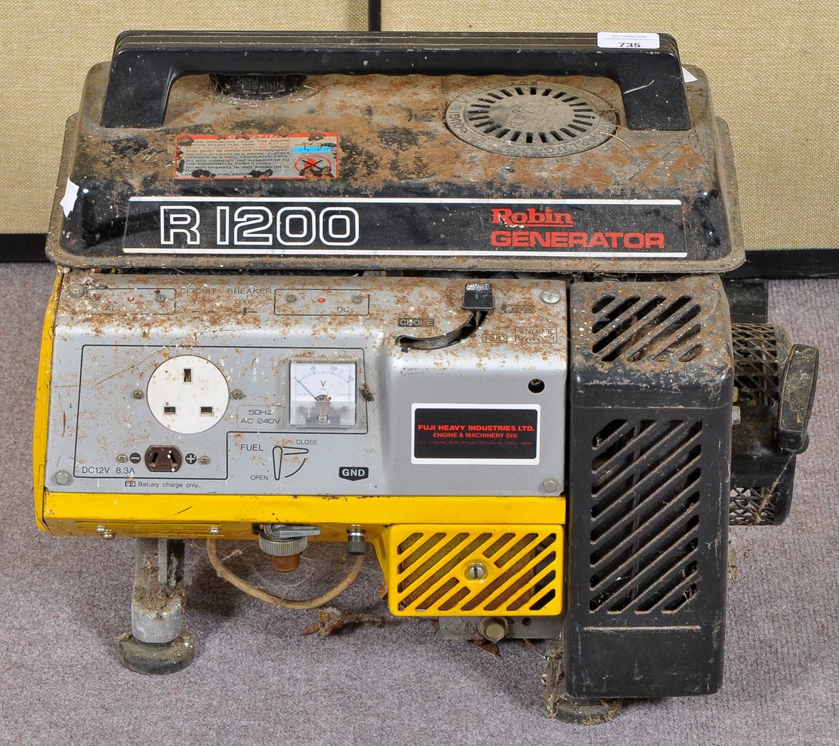 A R1200 Robin generator