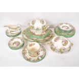 A Spode 'Byron' pattern part dinner service,