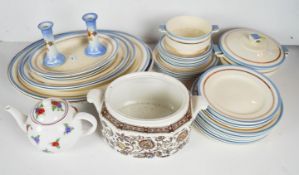 A dinner service and other items