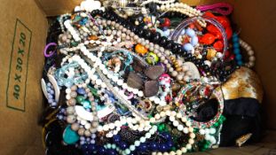 A collection of costume jewellery