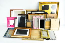 A group of assorted frames