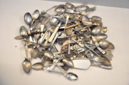 A selection of flatware