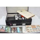 A suitcase of vintage ephemera,