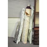 A large quantity of fabric rolls