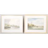 Two watercolours by William Barnes (b.1916 - c.1990),