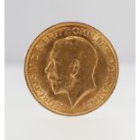 A 1914 Half Sovereign,