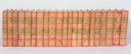 Works of Charles Dickens, London; Chapman & Hall 1895, in 21 volumes,