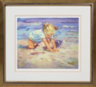 After Lucelle Raad, Artist's Proof, 'Beach Blonde', signed lower right,