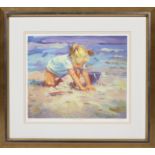 After Lucelle Raad, Artist's Proof, 'Beach Blonde', signed lower right,