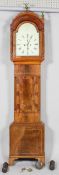 A Victorian mahogany and oak cased long case clock, late 19th century,