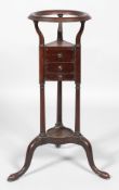 A mahogany wash stand