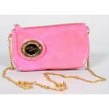 A Vivienne Westwood pink patent handbag,