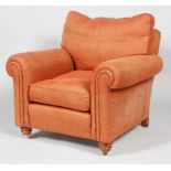 A good quality modern armchair,