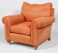 A good quality modern armchair,
