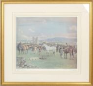 After Sir Alfred Munnings, 'Kilkenny Horse Fair',