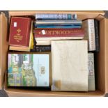 A collection of assorted books to include horse riding and novels