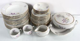 A Czech china dinner service