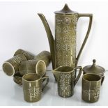 A Portmeirion 'Totem' coffee set