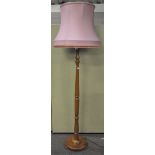 A standard lamp,