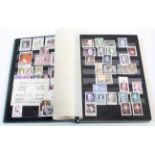 A collection of stamps,