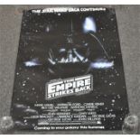 A signed Jerry Lewis poster 'The Nutty Professor' and a 1979 Star Wars poster 'The Empire Strikes