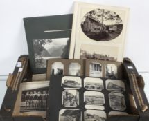 A large collection of early photographs,