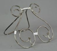 A Goldsmiths and Silversmiths silver plated stand,