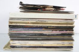 A quantity of LP records to include Elton John,