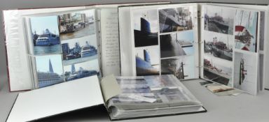 A private photograph archive of military and civilian ships, tanks,