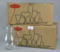 Two Pasabahce new boxed sets of glass jugs