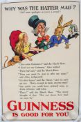 A Guinness Poster : Why Was The Hatter Mad, after Gilroy, published by Dangerfield, GA/P1/282,