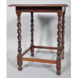 A late Victorian mahogany occasional table,