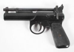 A Webley and Scott junior Mark Il Air pistol, with spare spring,