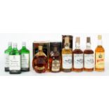 Whisky : Chivas regal, Blended Scotch Whisky, 12 years old, 75cl, boxed; John Haig Dimple,