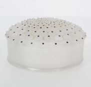 Lalique : Cactus box and cover, etched marks,